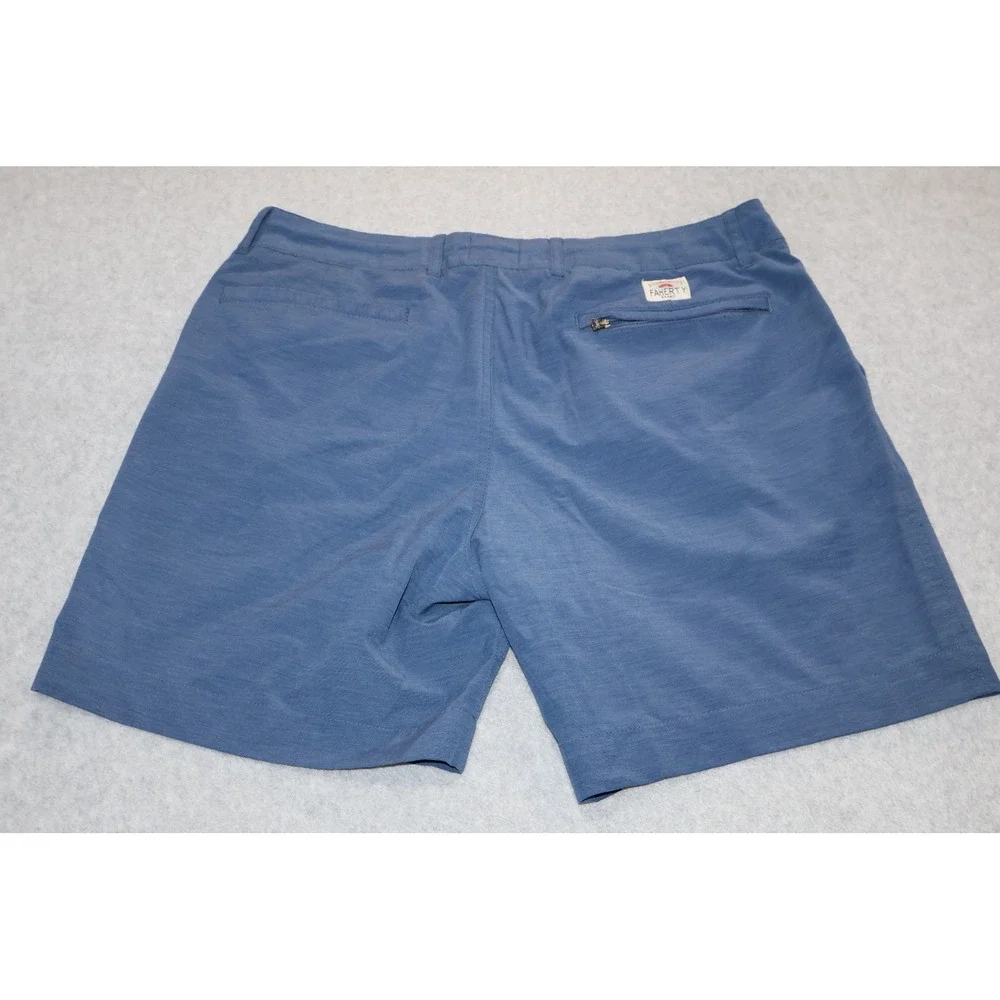 Faherty All Day Shorts Mens 34 Hybrid Board Shorts Drawstring Stretch 7